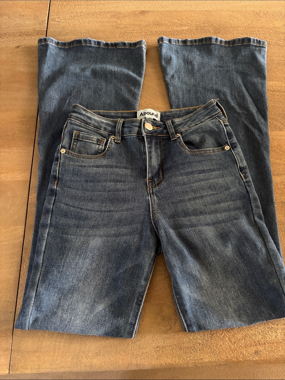 Abound Women's Medium Blue Boot-Cut Jeans